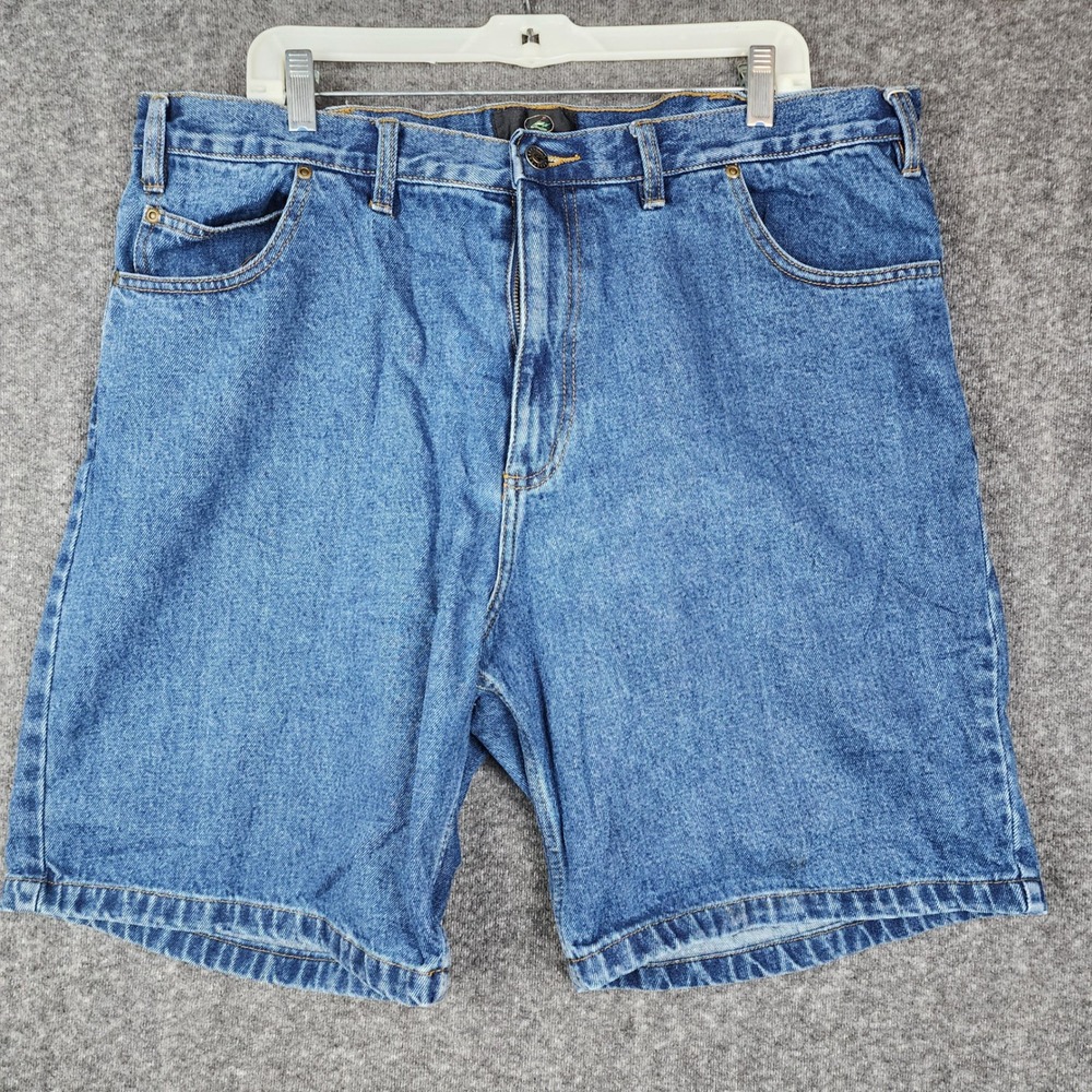 RedHead Denim Shorts‎ Mens 42 Blue Medium Wash Relaxed Fit Outdoor 9 Inseam